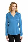 Port Authority  Ladies Silk Touch   Performance Long Sleeve Polo
