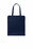 Port Authority Cotton Canvas Over-the-Shoulder Tote | River Blue Navy