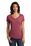 District  Women's Very Important Tee  V-Neck | Heathered Cardinal