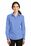 Port Authority Ladies SuperPro Twill Shirt | Ultramarine Blue