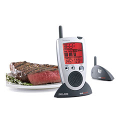  Brookstone Grill Alert Talking Remote Meat Thermometer
