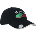 Brushed Heavy Cotton Golf Hat with Magnetic Ball Marker 