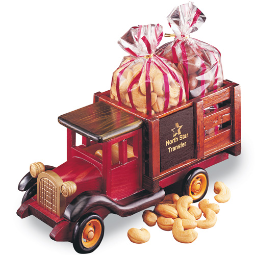Classic 1925 Stake Truck with Milk Chocolate Almonds & Extra Fancy Jumbo Cashews