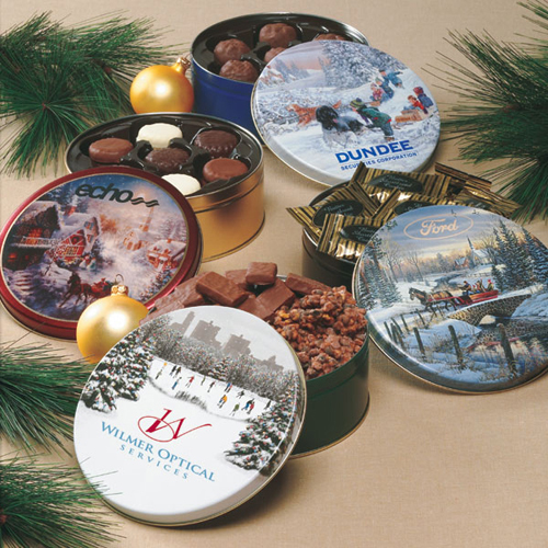 Collector Tin with Gourmet Cookies