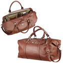 Cutter & Buck(R) Leather Weekender Duffel