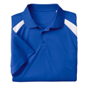 Harriton 4 oz Polytech Colorblock Polo