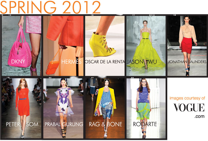 Spring 2012 Neon Trend