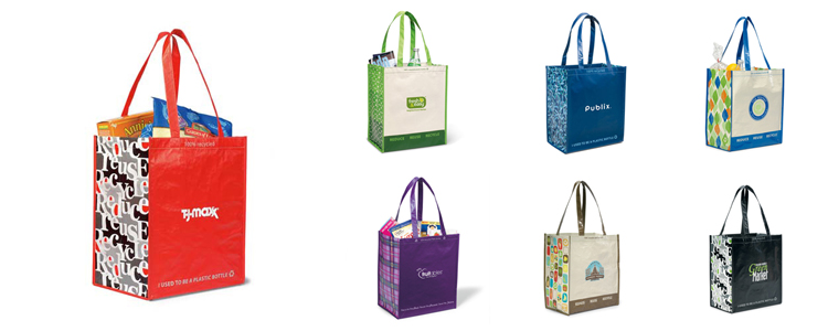 bags made from plastic bottles