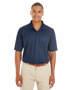 Core 365 Men's Express Microstripe Performance Pique Polo