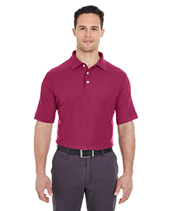 Men's Platinum Honeycomb Piqué Polo