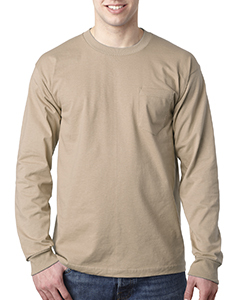 Adult Long-Sleeve Tee with Pocket