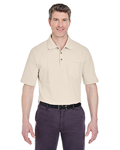 Adult Classic Piqué Polo with Pocket