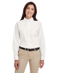 Ladies' Foundation 100% Cotton Long-Sleeve Twill Shirt with Teflon™