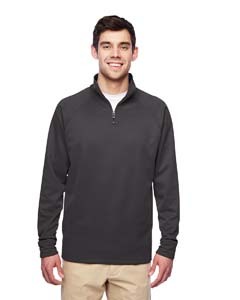 Adult 6 oz. DRI-POWER® SPORT Quarter-Zip Cadet Collar Sweatshirt