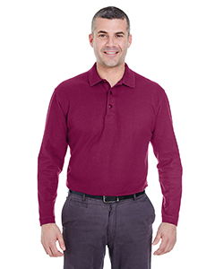 Adult Long-Sleeve Whisper Piqué Polo