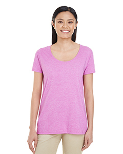 Ladies' Softstyle® 4.5 oz. Deep Scoop T-Shirt