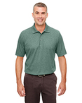 Men's Heathered Pique Polo