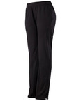 Ladies' Solid Brushed Tricot Pant