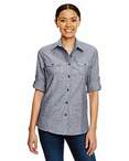Ladies Chambray Woven Shirt
