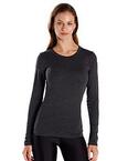 Ladies' 4.3 oz. Long-Sleeve Crewneck