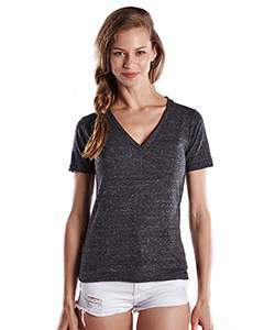 Ladies' 4.9 oz. Short-Sleeve Triblend V-Neck