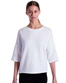 Ladies' Open Cross Back Drop Shoulder Sweatshirt