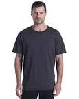 Men's Short-Sleeve Slub Crewneck T-Shirt Garment-Dyed