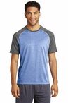 Sport-Tek  Heather-On-Heather Contender  Tee