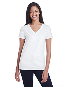 Ladies' Liquid Jersey V-Neck T-Shirt