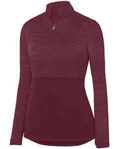 Ladies' Shadow Tonal Heather 1/4 Zip Pullover