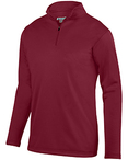 Youth Wicking Fleece Quarter-Zip Pullover