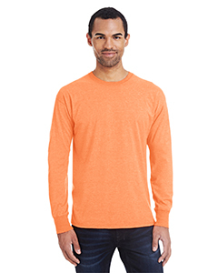 Men's 4.5 oz., 60/40 Ringspun Cotton/Polyester X-Temp® Long-Sleeve T-Shirt