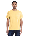 Unisex 5.5 oz., 100% Ringspun Cotton Garment-Dyed T-Shirt with Pocket