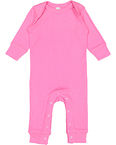 Infant Long-Sleeve Baby Rib Coverall