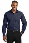 Port Authority  Slim Fit Carefree Poplin Shirt