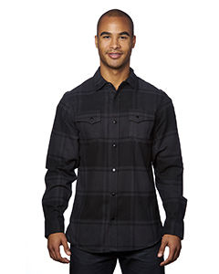 Men's Snap-Front Flannel Shirt