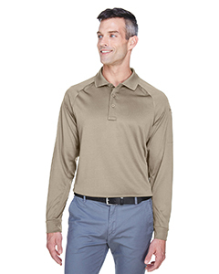 Men's Tactical Long-Sleeve Performance Polo