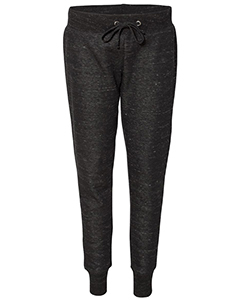 Ladies' Melange Fleece Jogger Pant