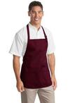 Port Authority Medium Length Apron with Pouch Pockets