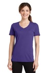 Port & Company Ladies Essential Blended Performance V-Neck Tee
