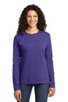 Port & Company Ladies Long Sleeve 5.4-oz 100% Cotton T-Shirt
