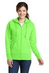 Port & Company Ladies Classic Full-Zip Hooded Sweatshirt