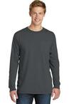 Port & Company Essential Pigment-Dyed Long Sleeve Pocket Tee