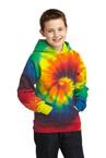 Port & Company Youth Essential Tie-Dye Pullover Hooded Sweatshirt