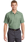 Red Kap Long Size  Short Sleeve Industrial Work Shirt