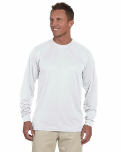 100% Polyester Moisture-Wicking Long-Sleeve T-Shirt