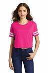 District  Women's Scorecard Crop Tee