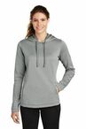 Sport-Tek  Ladies PosiCharge  Sport-Wick  Heather Fleece Hooded Pullover