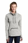 Sport-Tek  Ladies Triumph Cowl Neck Pullover