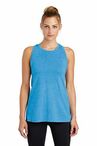 Sport-Tek  Ladies PosiCharge  Tri-Blend Wicking Tank
